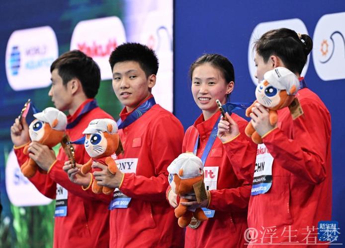 跳水世界杯超级赛：混合团体决赛精彩集锦